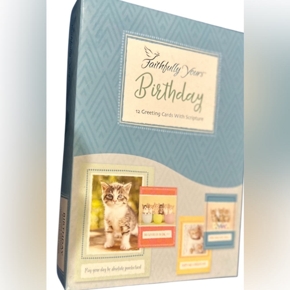 Faithfull the Brand Blue and Cream Greeting Card Set